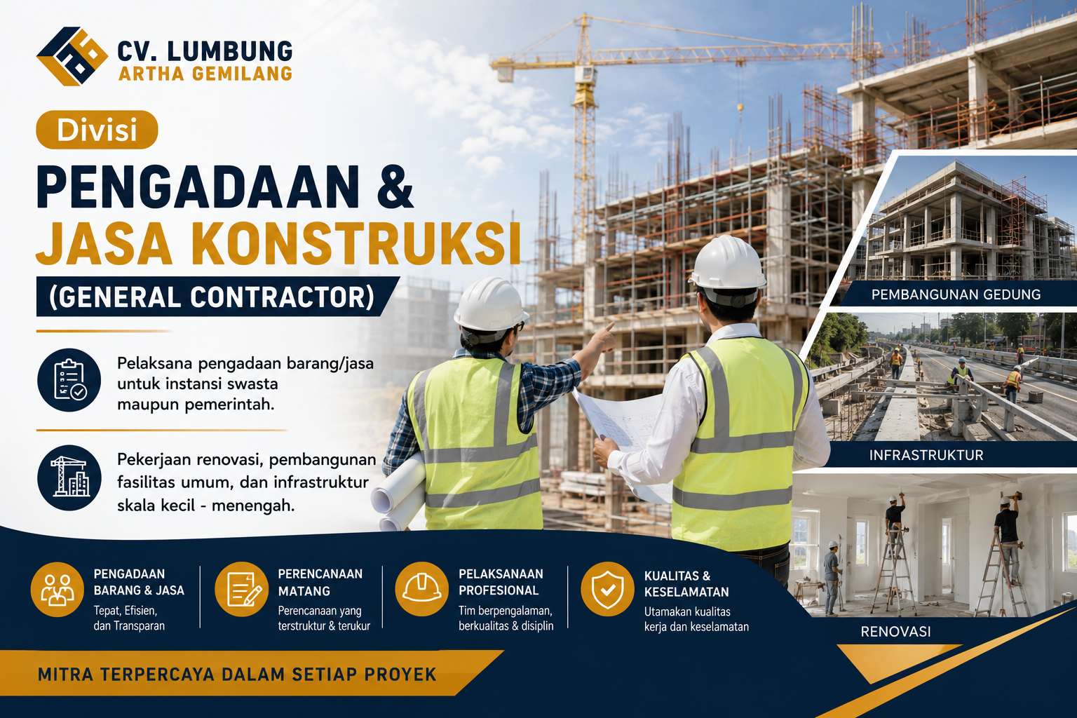 PENGADAAN DAN JASA KONSTRUKSI